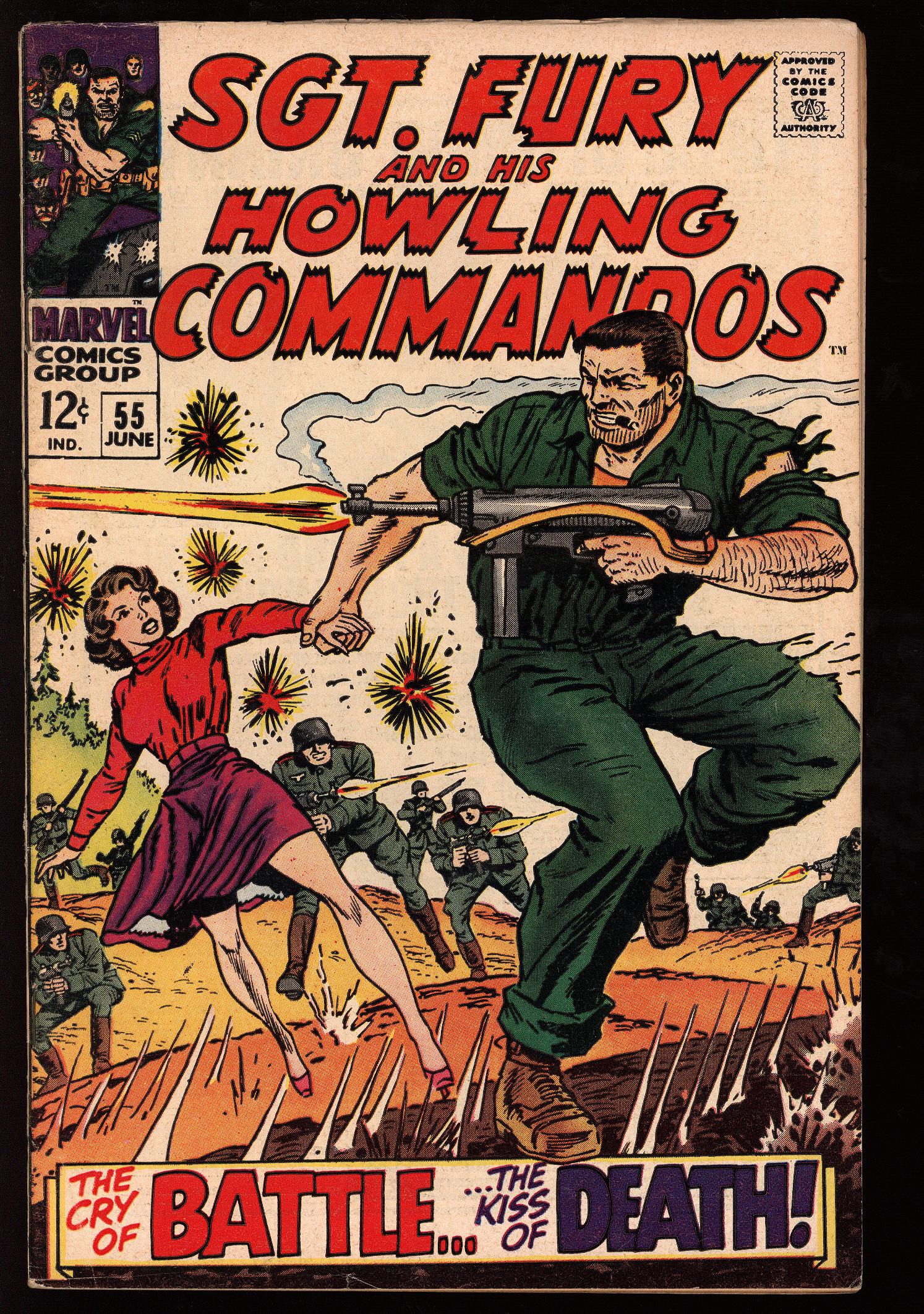 SGT. FURY AND HIS HOWLING COMMANDOS Front Cover
