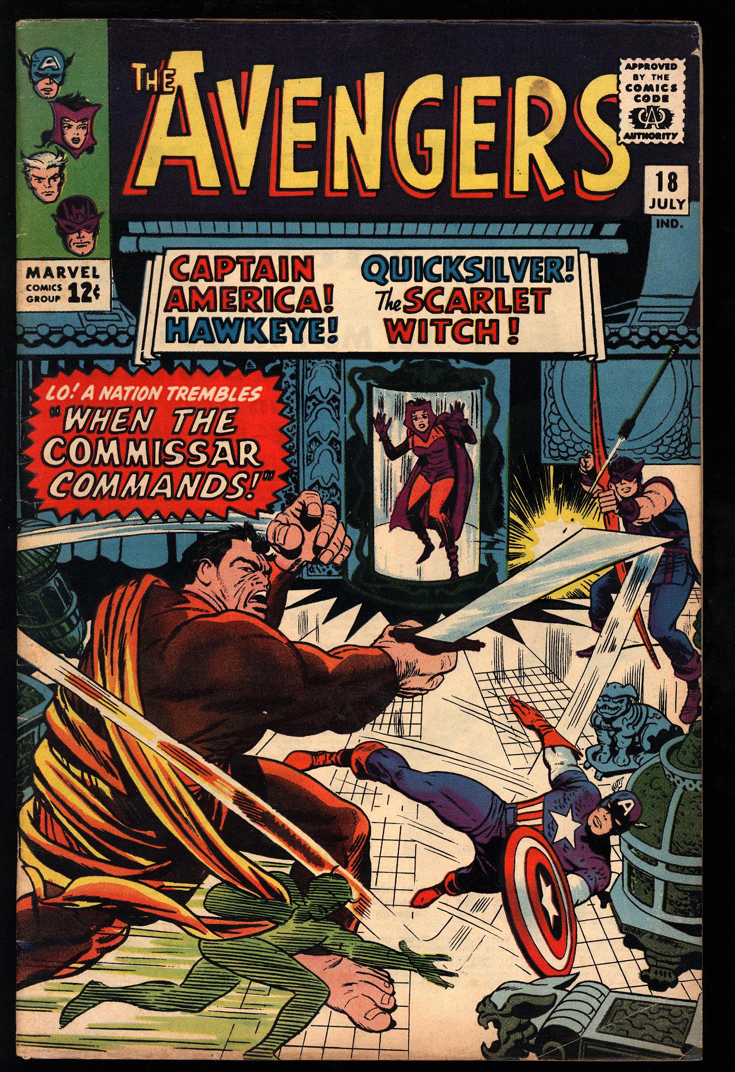 AVENGERS Front Cover
