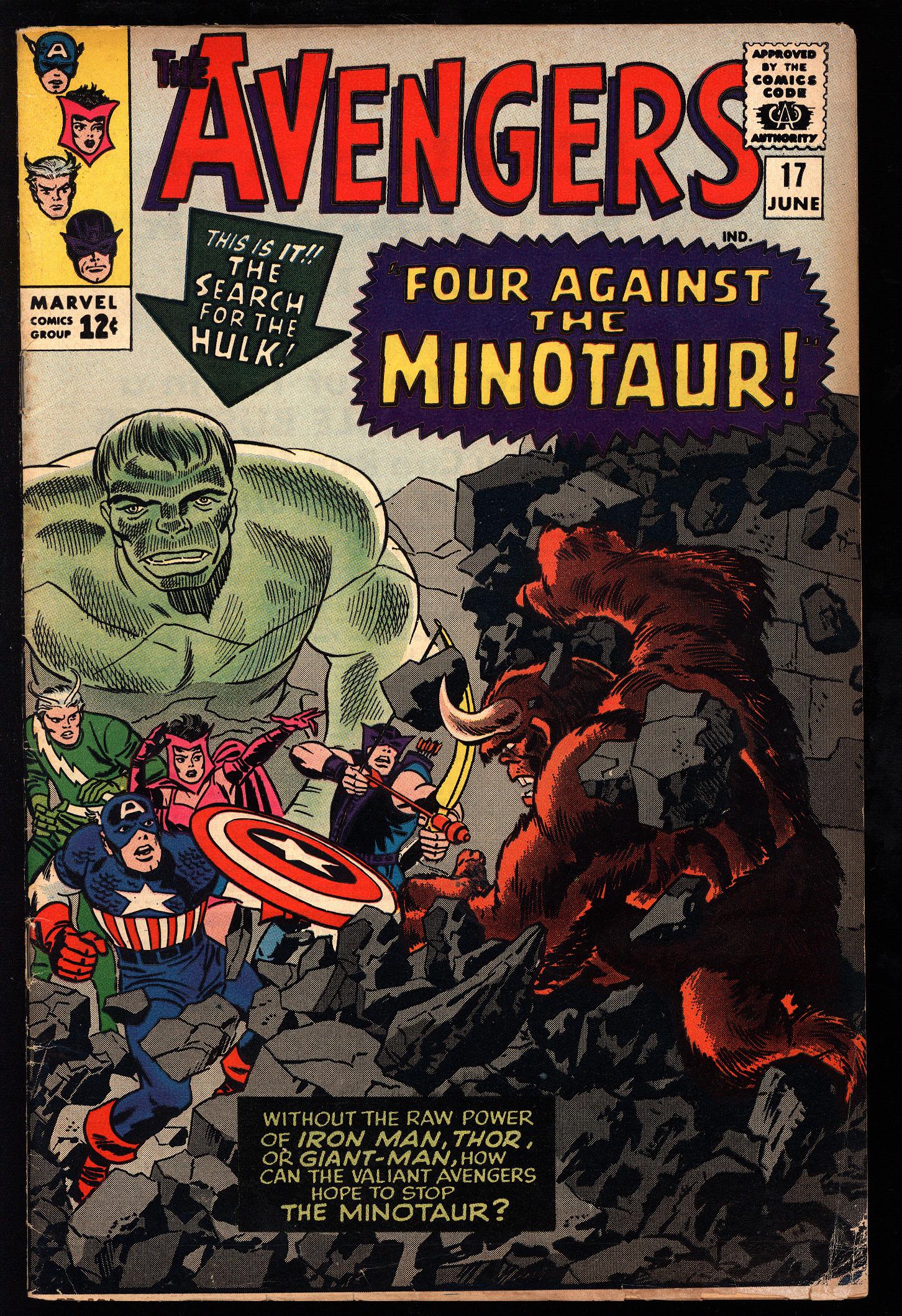AVENGERS Front Cover
