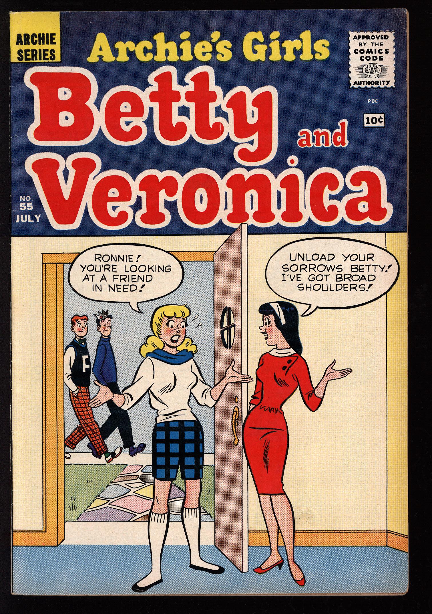 ARCHIE'S GIRLS BETTY AND VERONICA Front Cover