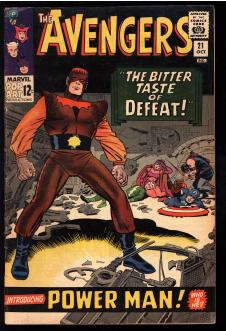 AVENGERS #21 4.5 front cover