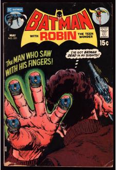 BATMAN #231 4.5 front cover
