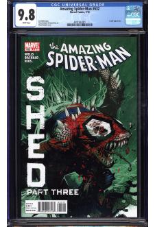 AMAZING SPIDER-MAN #632 CGC 9.8 WHITE PAGES front cover