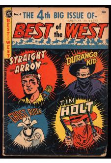 BEST OF THE WEST #4 3.5 front cover
