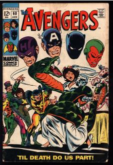 AVENGERS #60 5.0 front cover