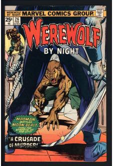 WEREWOLF BY NIGHT #26 4.0 front cover