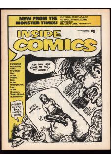 Cover of Inside Comics #1