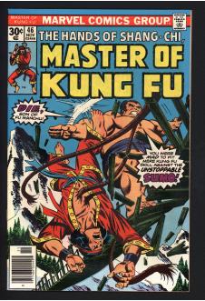 Cover of Master of Kung Fu #46