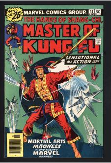 Cover of Master of Kung Fu #41