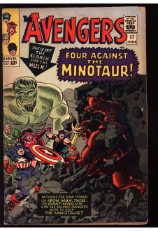 AVENGERS #17 2.5 front cover