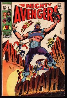 AVENGERS #63 2.0 front cover