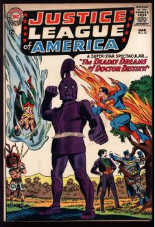 JUSTICE LEAGUE OF AMERICA #34 4.5 front cover