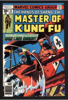 Cover of Master of Kung Fu #57