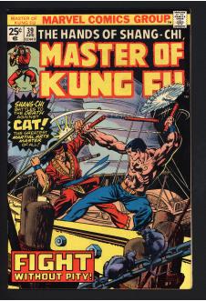 Cover of Master of Kung Fu #39