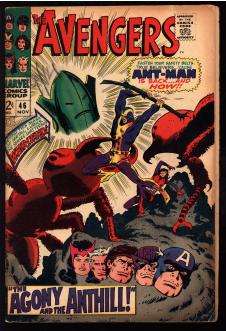 AVENGERS #46 4.0 front cover