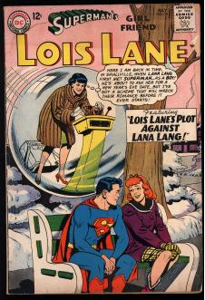 SUPERMAN'S GIRLFRIEND LOIS LANE #50 2.5 front cover