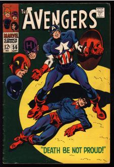 AVENGERS #56 5.0 front cover