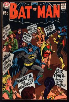 BATMAN #214 4.0 front cover