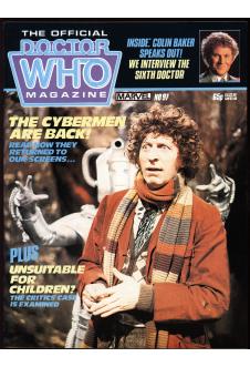 Cover of The Official Doctor Who Magazine #97