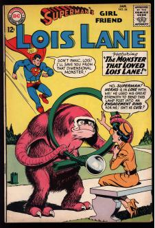 SUPERMAN'S GIRLFRIEND LOIS LANE #54 5.0 front cover