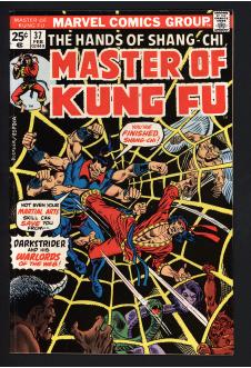 MASTER OF KUNG FU #37 5.0 front cover