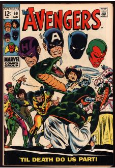 AVENGERS #60 4.5 front cover