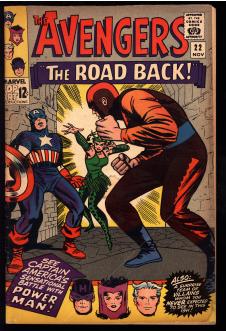 AVENGERS #22 4.5 front cover