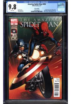 AMAZING SPIDER-MAN #656 CGC 9.8 WHITE PAGES front cover