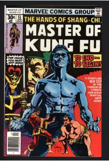Cover of Master of Kung Fu #51