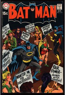 BATMAN #214 3.0 front cover