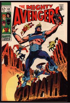 AVENGERS #63 7.5 front cover