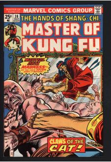 MASTER OF KUNG FU #38 8.0 front cover