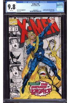X-MEN #V2 #10 CGC 9.8 WHITE PAGES front cover