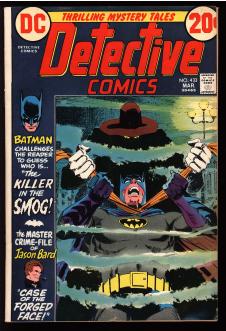 DETECTIVE COMICS #433 4.0 front cover