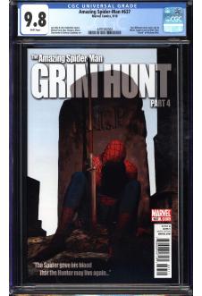 AMAZING SPIDER-MAN #637 CGC 9.8 WHITE PAGES front cover