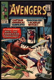 AVENGERS #18 6.0 front cover
