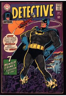 DETECTIVE COMICS #368 2.5 front cover