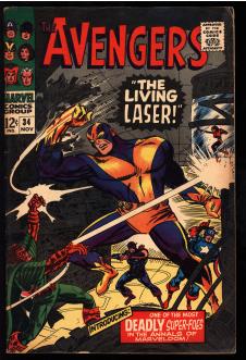 AVENGERS #34 5.5 front cover