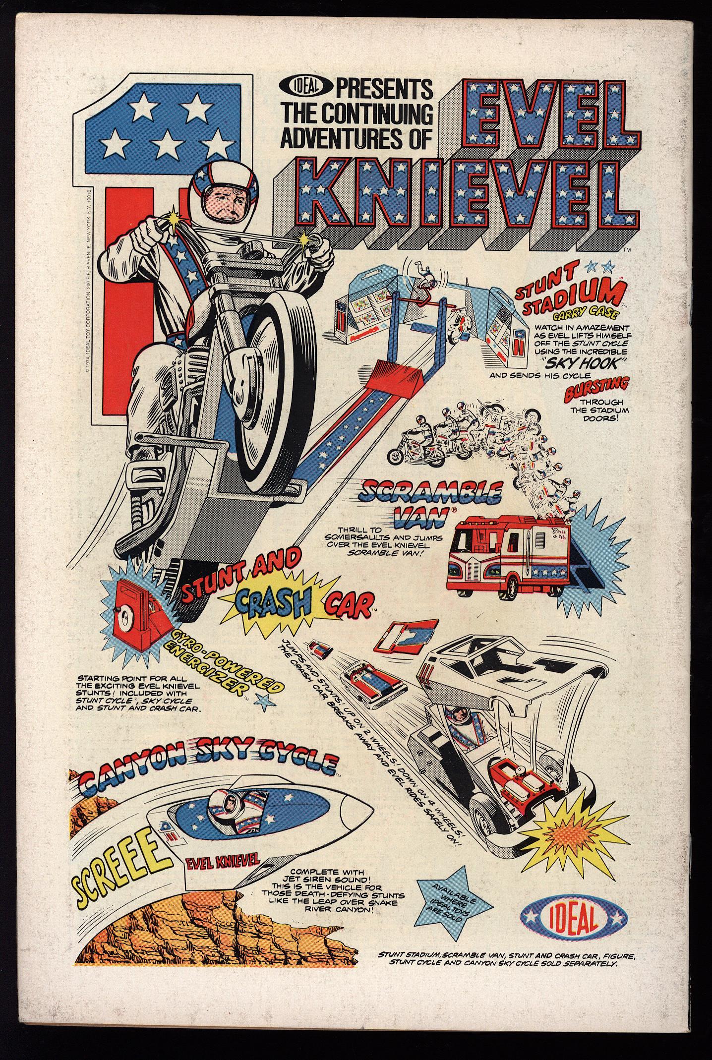 CAPTAIN MARVEL Back Cover