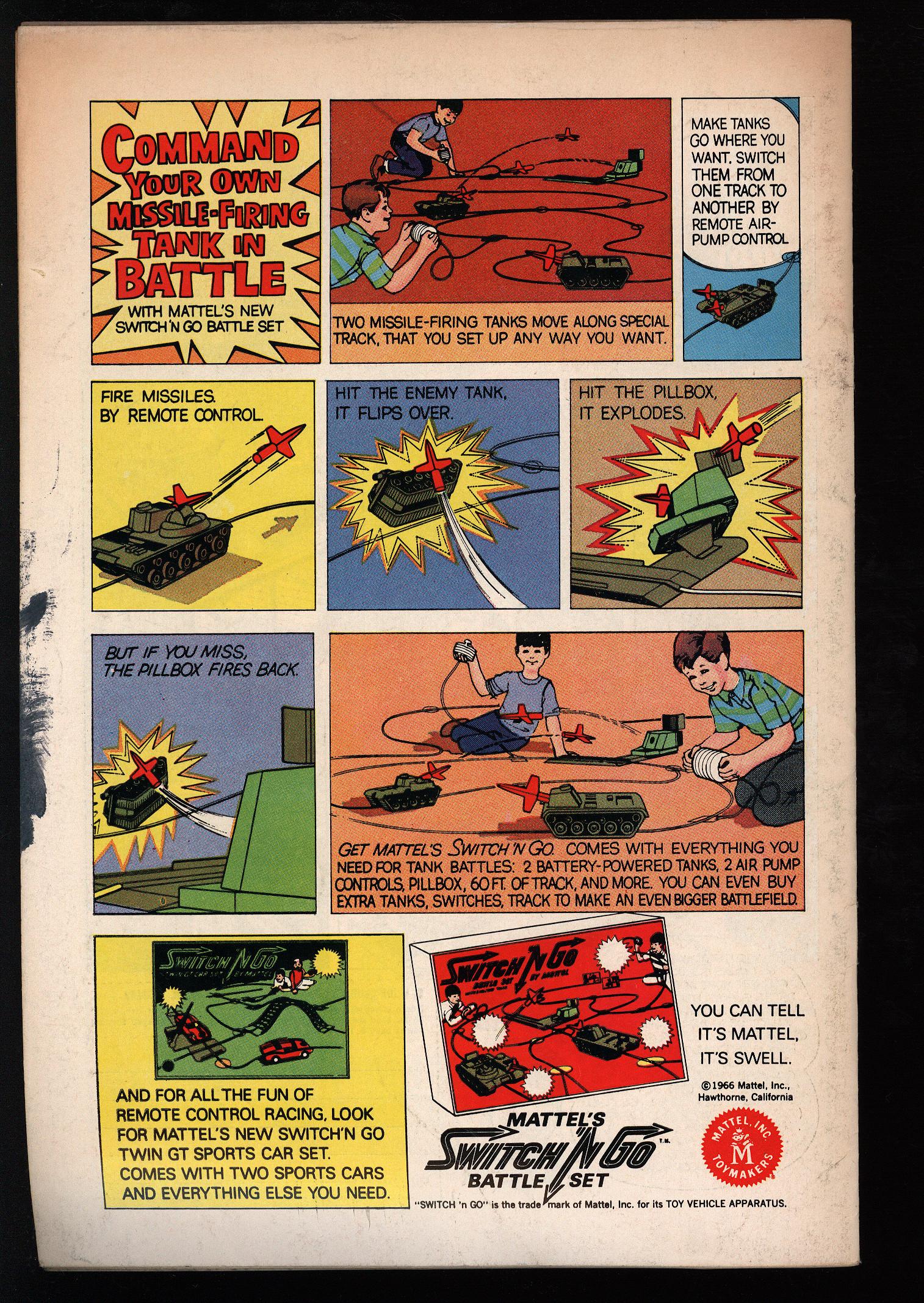 BRAVE AND THE BOLD Back Cover