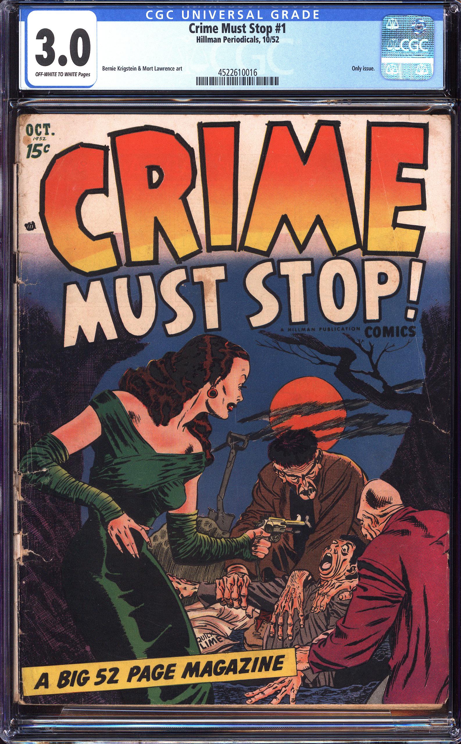 CRIME MUST STOP Front Cover
