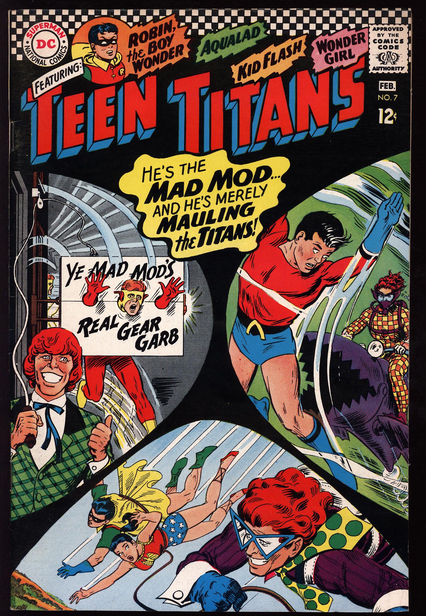 TEEN TITANS Front Cover
