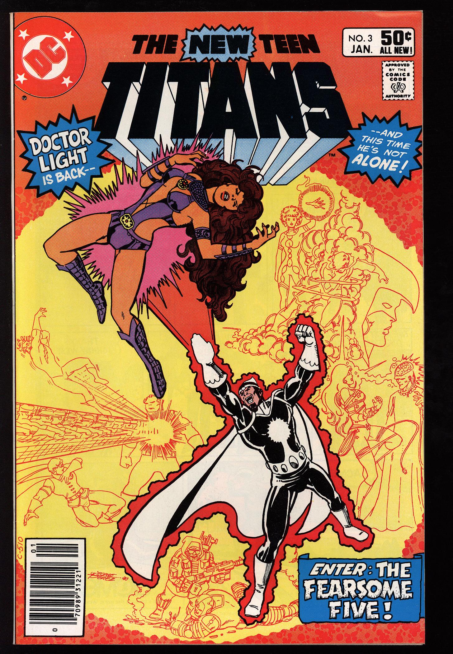 NEW TEEN TITANS Front Cover