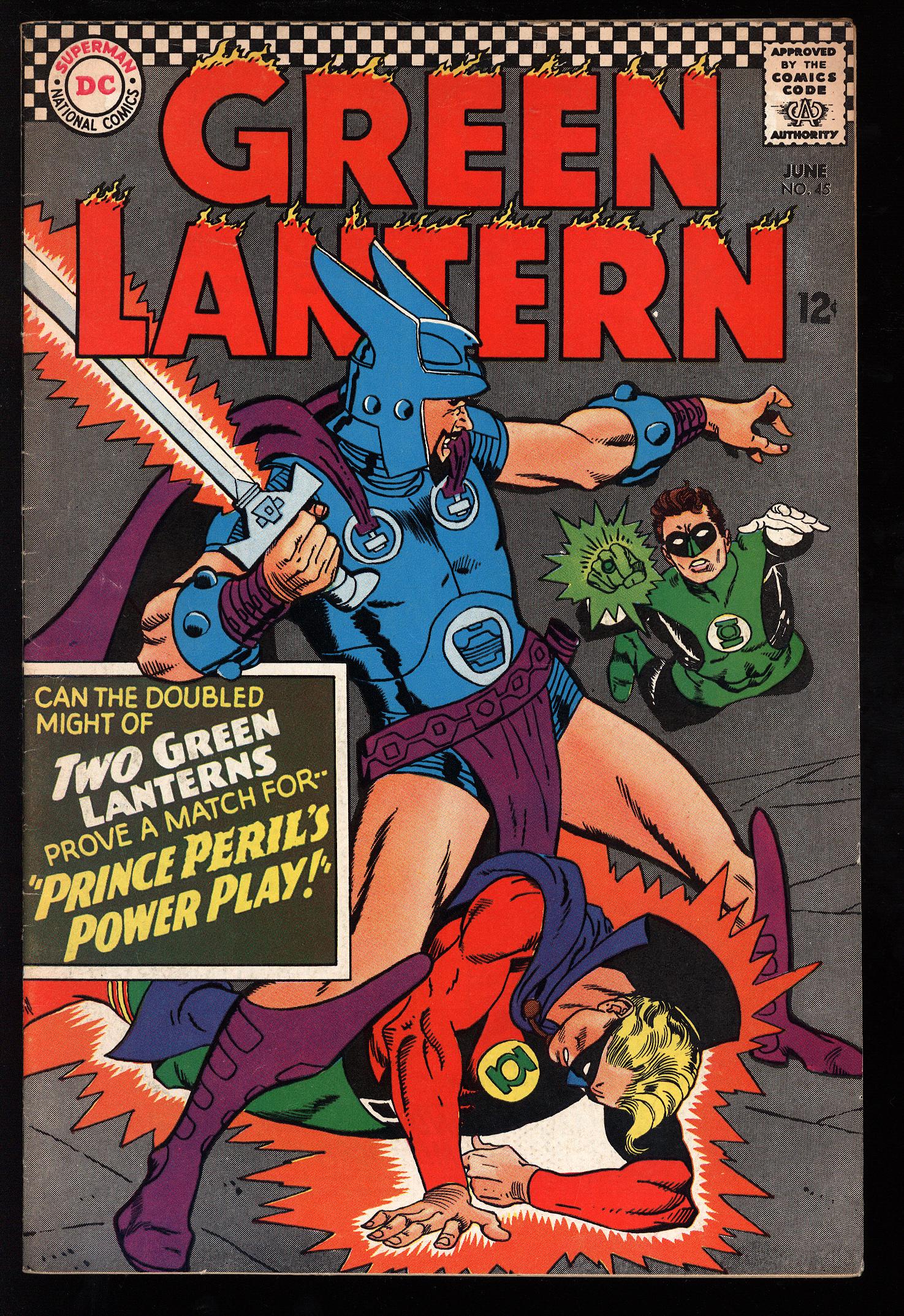 GREEN LANTERN Front Cover