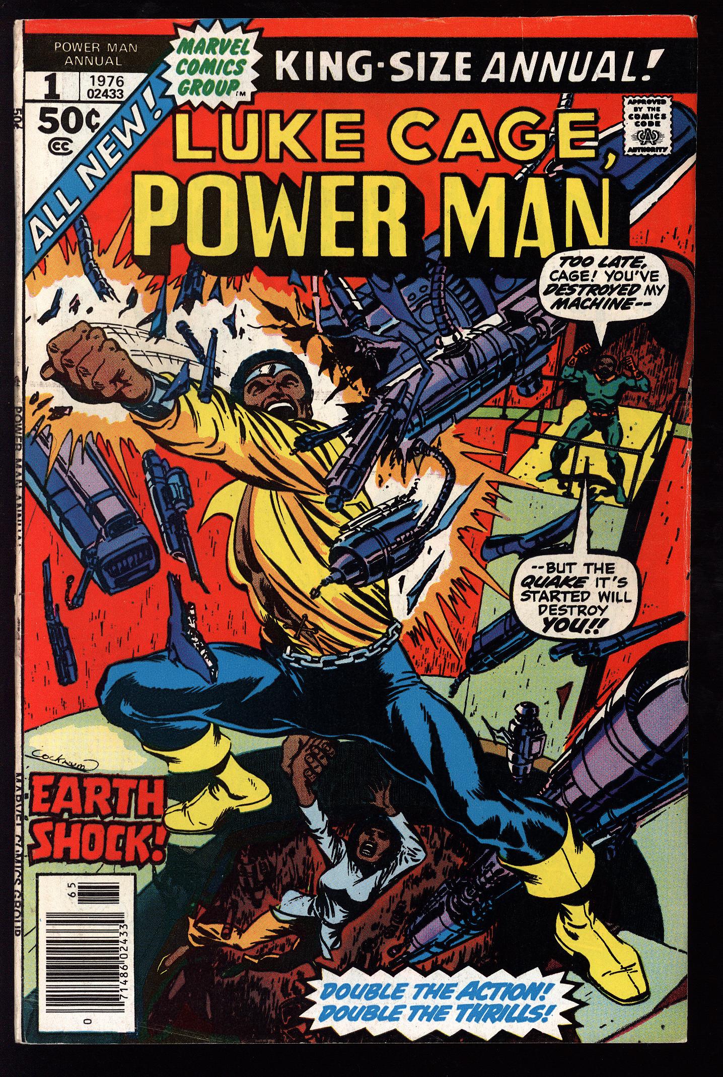 POWER MAN ANNUAL Front Cover
