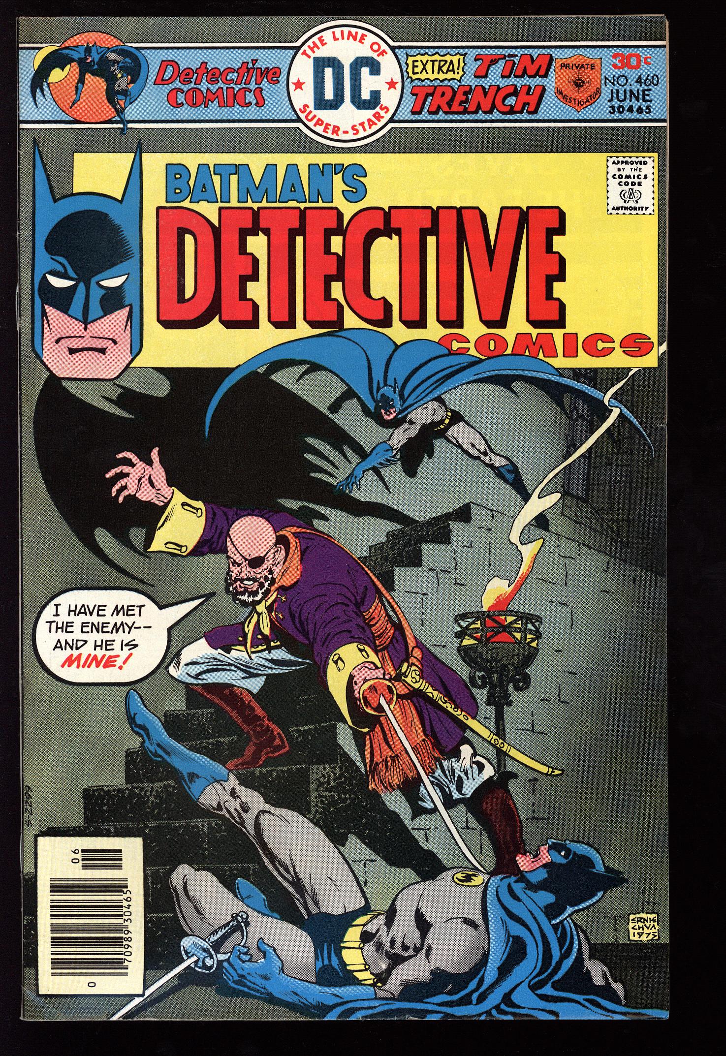 DETECTIVE COMICS Front Cover