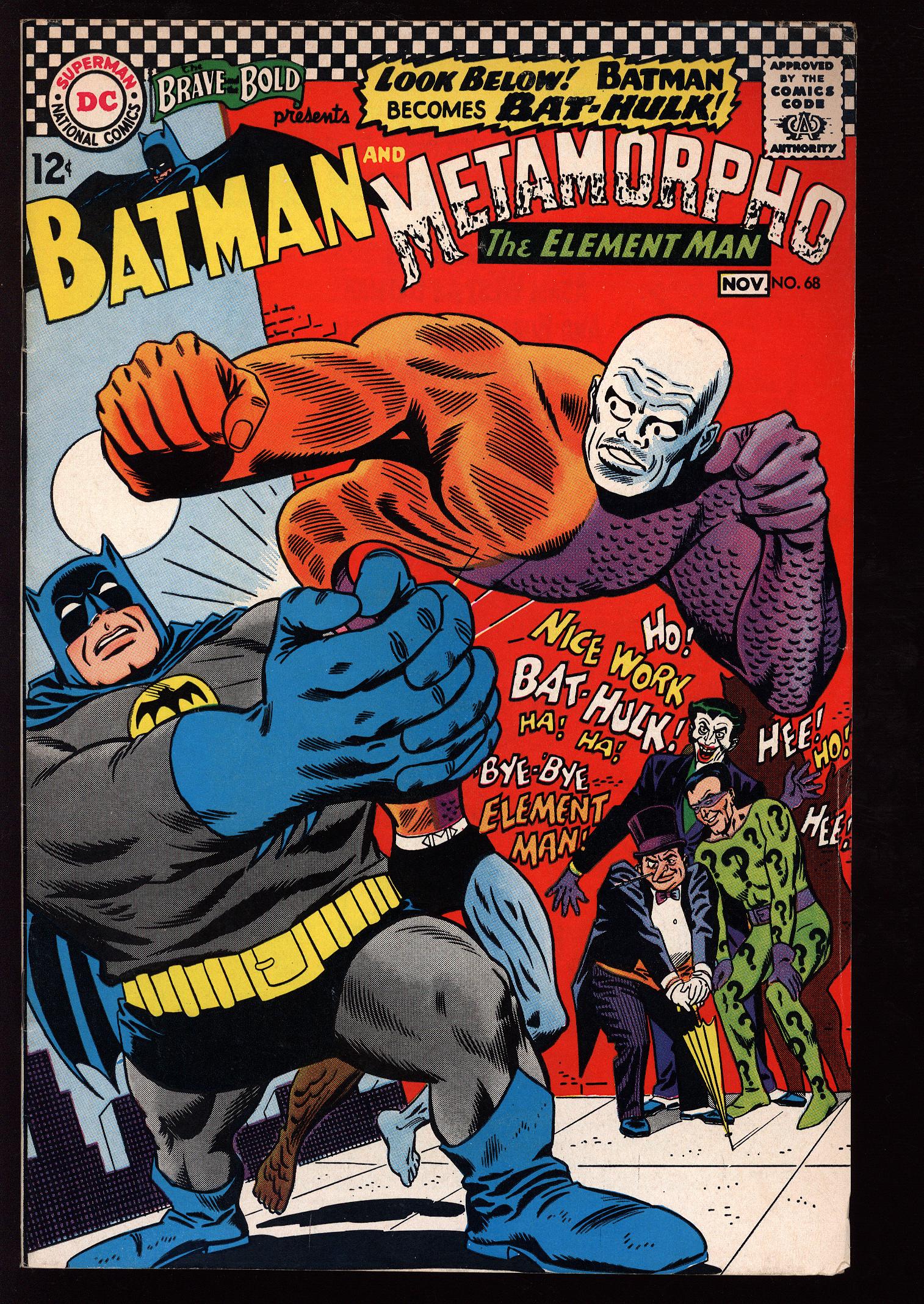 BRAVE AND THE BOLD Front Cover