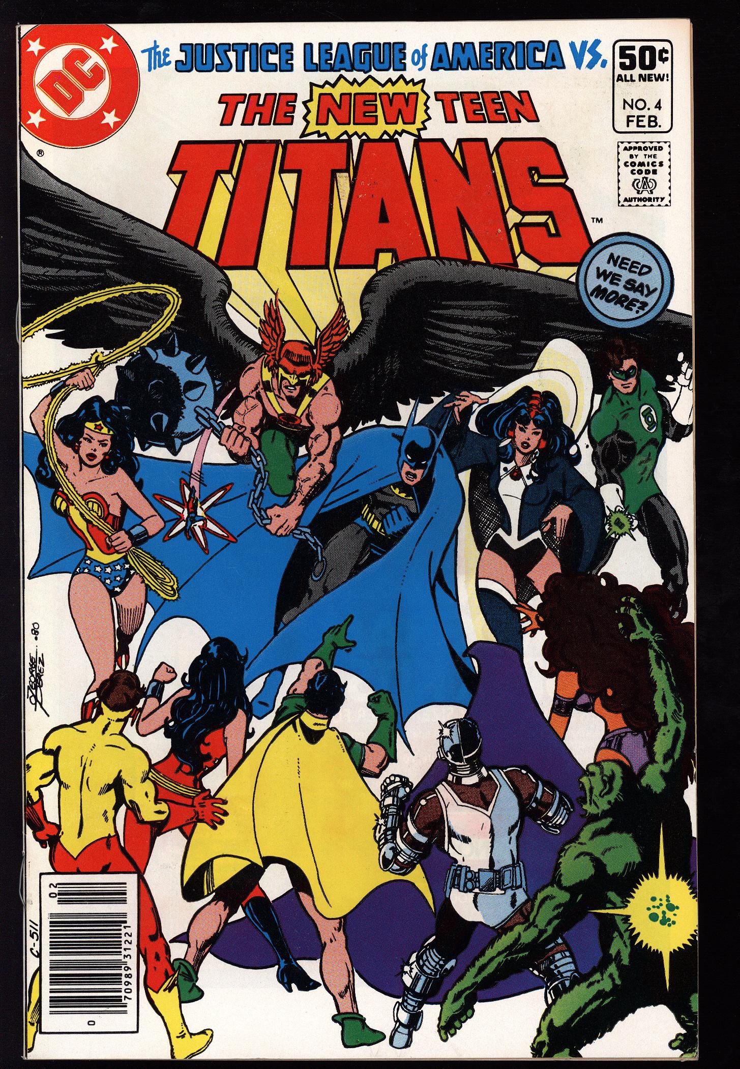 NEW TEEN TITANS Front Cover