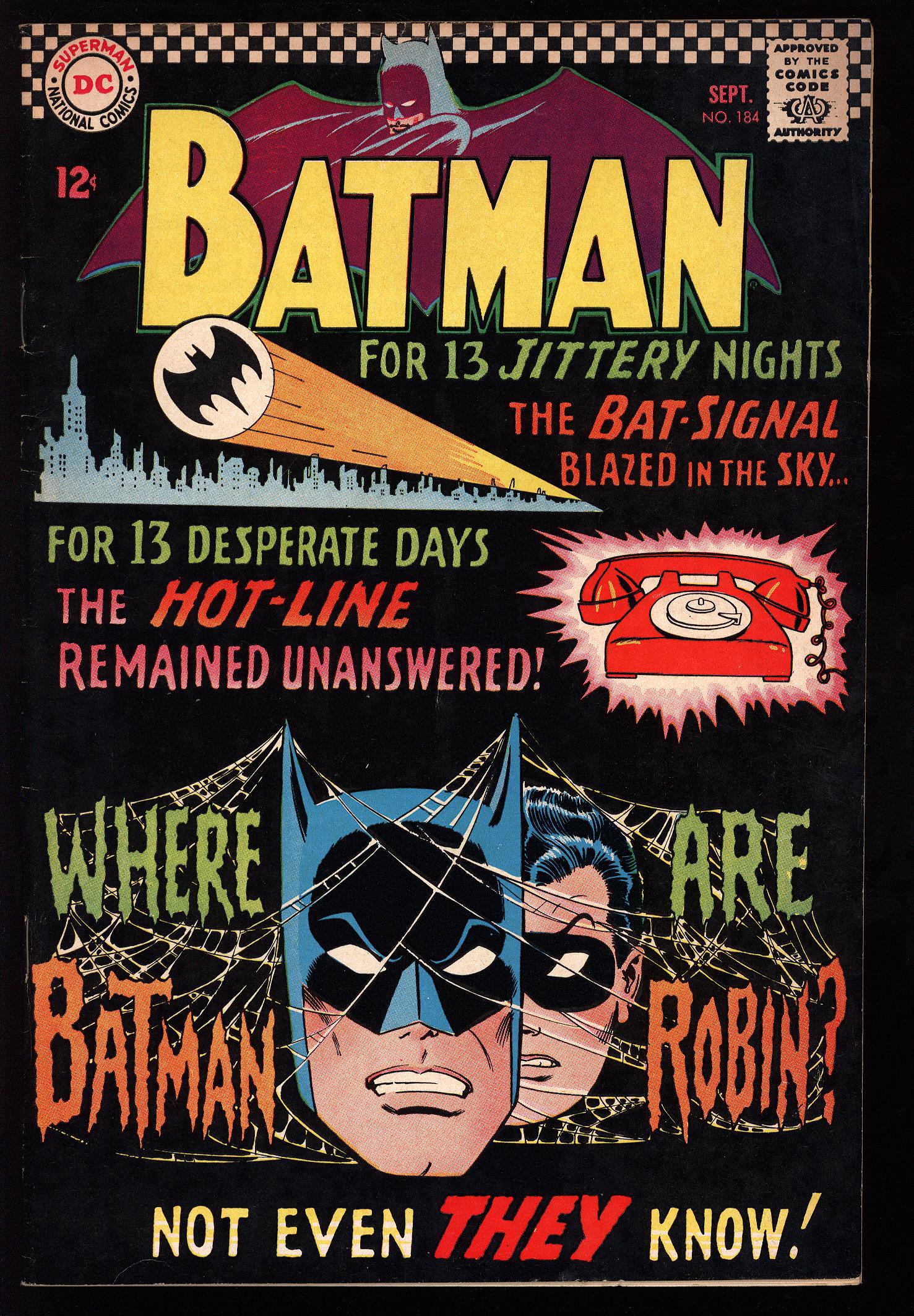 BATMAN Front Cover