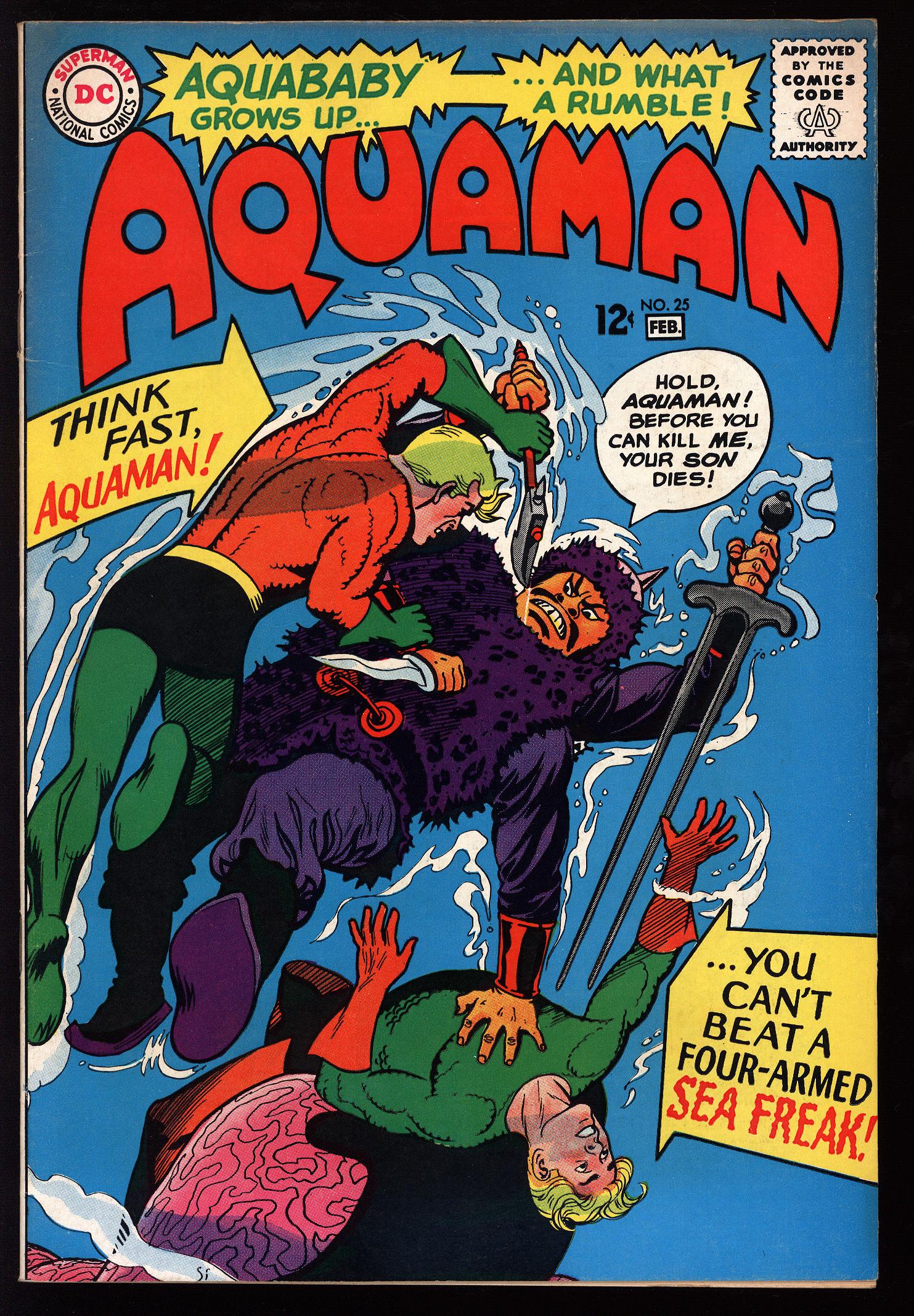 AQUAMAN Front Cover